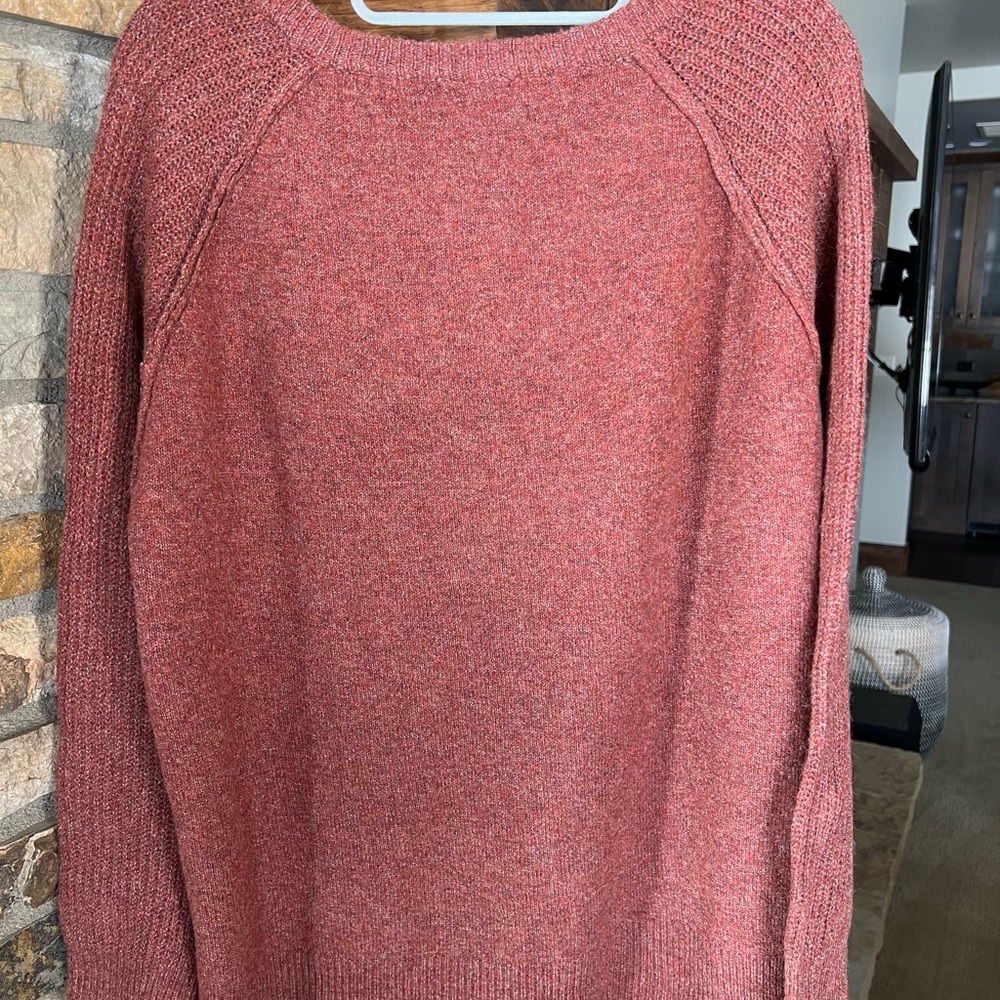 Loft Rust Knit Sweater - Picture 3 of 5